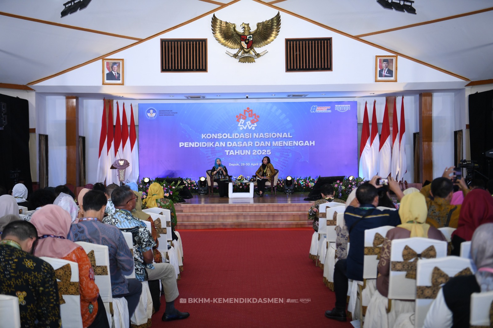 Mendikdasmen Paparkan Program Prioritas Pendidikan di Konsolidasi Nasional Pendidikan Dasar dan Menengah Tahun 2025