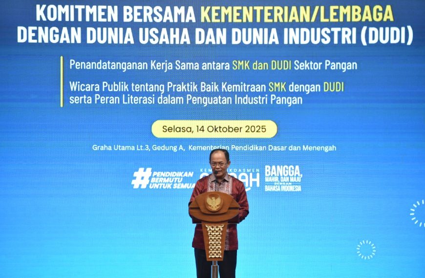 Kemendikdasmen Perkuat Integrasi Literasi dan Pendidikan Vokasi untuk Ekosistem Pangan Nasional
